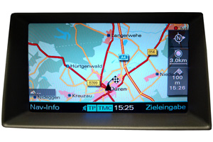 Audi Q7 - Reparatur Monitor Navigation MMI