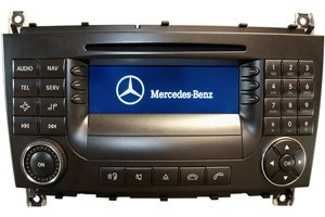 Mercedes CLS C219 - Navigationssystem Reparatur Displayfehler/Laufwerkfehler
