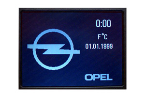 Opel Farbdisplay Reparatur, Display / Monitor fehlerhaft oder beschädigt