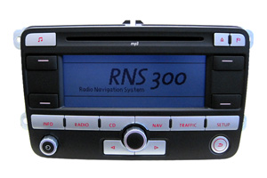 VW RNS 300 Navi Reparatur - CD/DVD Lesefehler / Laufwerkfehler, Softwarefehler, Navi fährt nicht mehr hoch oder defekt, Navi Komplettausfall. GPS-Empfang gestört, Navi Display fehlerhaft oder beschädigt