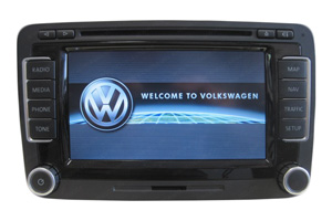 VW Touran 1 - Navigationsgerät RNS 510 Navi fährt nicht mehr hoch / Softwarefehler Reparatur