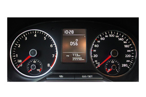 VW Polo 5 - Kombiinstrument Pixelfehler FIS-Display Reparatur
