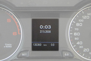 Audi A4 B8 • Pixelfehler-Reparatur des Fahrer-Informations-Systems (FIS) - Displayausfall