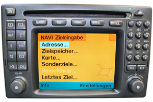 Mercedes E W210 - Comand Navi Lesefehler